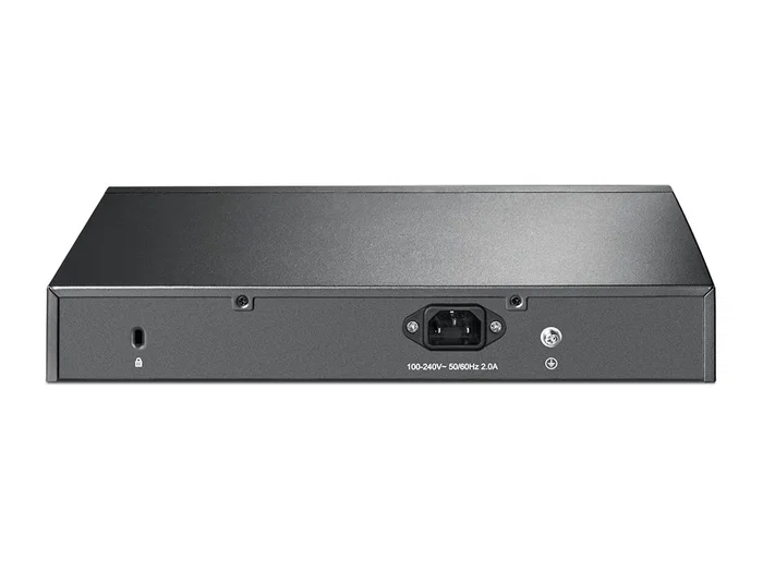 TP-Link TL-SG1016PE Switch Gestionado L2 Gigabit Ethernet 16 Puertos con 8 Puertos PoE+ (PoE Plus), Montaje Rack 1U Negro