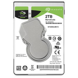 Disco Duro Seagate Barracuda 2,5" 5400 rpm
