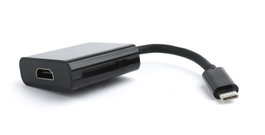 Gembird A-CM-HDMIF-01 Adaptador USB tipo C a HDMI Negro