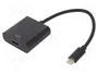 Gembird Adaptador USB tipo C a HDMI Negro A-CM-HDMIF-01