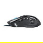 SHARKOON Ratón Gaming Skiller SGM1, Ergonómico, Óptico, 10800 DPI, 12 Teclas, Negro