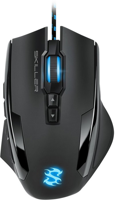 Sharkoon Skiller SGM1 Ratón Gaming Ergonómico Negro Sharkoon Skiller SGM1 Ratón Gaming Ergonómico Negro