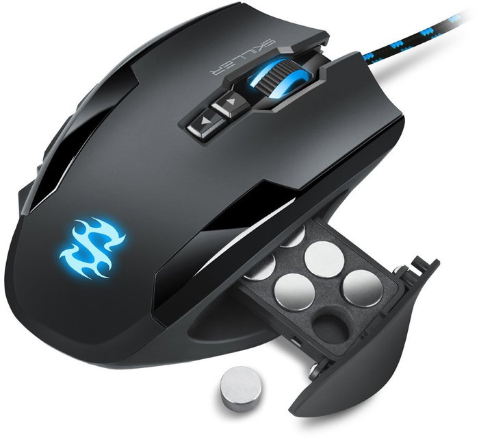 Sharkoon Skiller SGM1 Ratón Gaming Ergonómico Negro Sharkoon Skiller SGM1 Ratón Gaming Ergonómico Negro