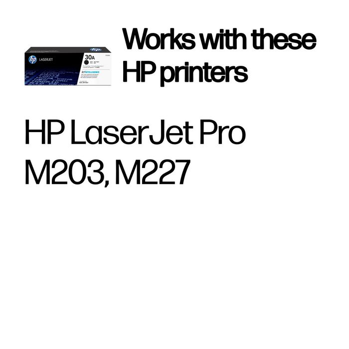 HP Cartucho de Tóner Original LaserJet 30A Negro CF230A HP Cartucho de Tóner Original LaserJet 30A Negro CF230A