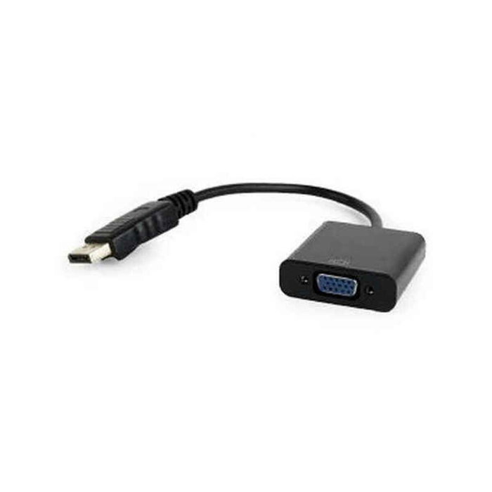Gembird Adaptador DisplayPort a VGA A-DPM-VGAF-02 Negro Gembird Adaptador DisplayPort a VGA A-DPM-VGAF-02 Negro