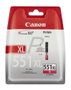 Canon CLI-551XL Cartucho de Tinta Magenta XL Original Detallado de Alto Rendimiento (660 páginas) 11ml