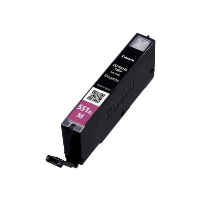 Canon CLI-551XL Cartucho de Tinta Magenta XL Original Detallado de Alto Rendimiento (660 páginas) 11ml