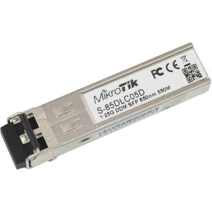 MikroTik S-85DLC05D Módulo Transceptor de Red SFP 1250 Mbit/s 850 nm MikroTik S-85DLC05D Módulo Transceptor de Red SFP 1250 Mbit/s 850 nm