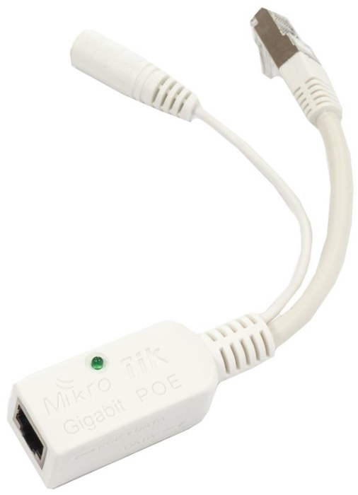 Mikrotik RBGPOE Adaptador e Inyector de PoE Gigabit Ethernet 48V Mikrotik RBGPOE Adaptador e Inyector de PoE Gigabit Ethernet 48V