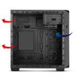 NOX Coolbay MX2 Mini-Tower Negro