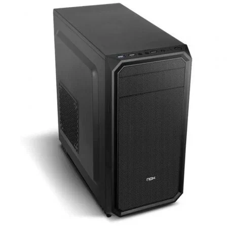 NOX Coolbay MX2 Mini Torre Micro ATX sin Fuente USB 3.0 Ventana Lector Tarjetas Negro