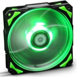 Nox Hummer H-Fan LED Verde 120mm