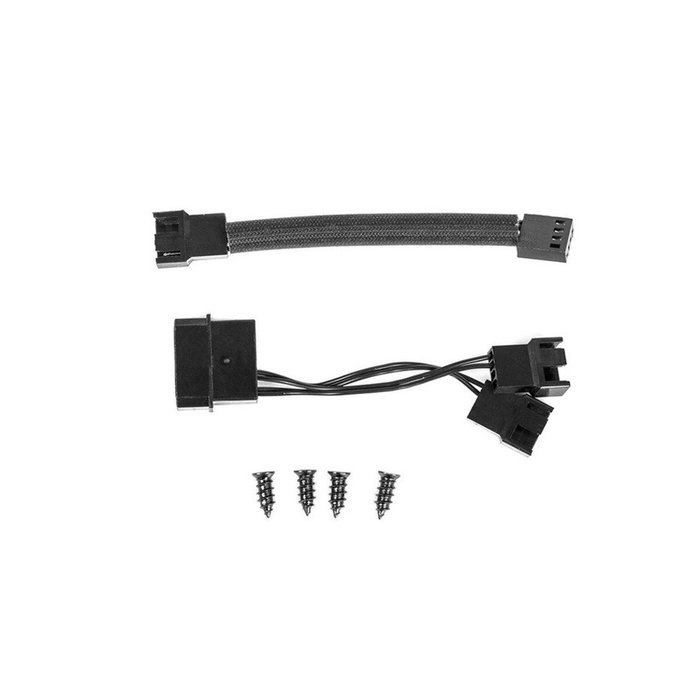 Nox Hummer H-Fan LED Verde 120mm