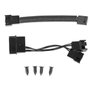 Nox Hummer H-Fan LED Verde 120mm