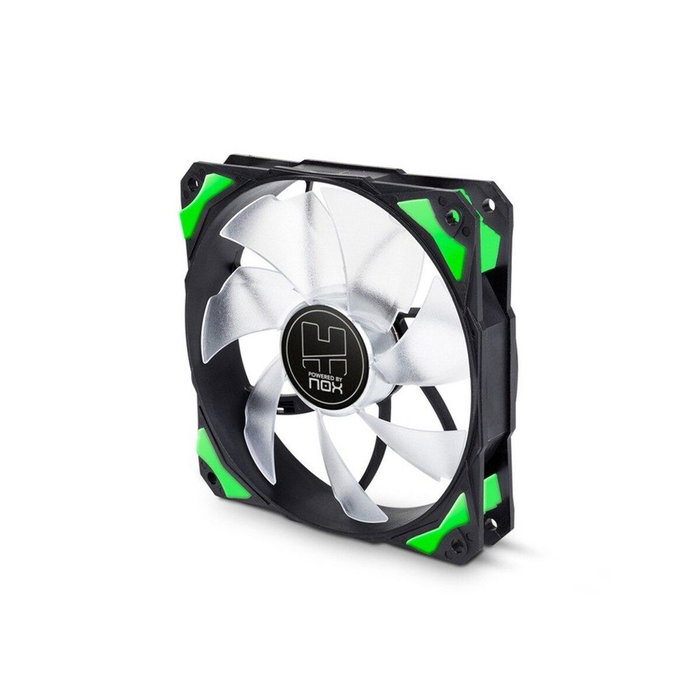Nox Hummer H-Fan LED Verde 120mm
