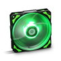 Nox Hummer H-Fan LED Verde 120mm
