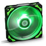 Nox Hummer H-Fan LED Verde 120mm