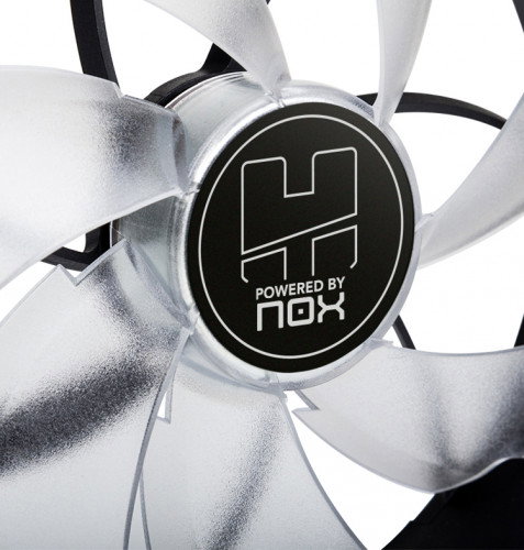 Nox Hummer H-Fan LED Verde 120mm