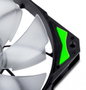 Nox Hummer H-Fan LED Verde 120mm