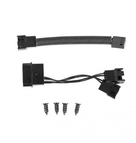 Nox Hummer H-Fan LED Verde 120mm