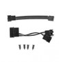 Nox Hummer H-Fan LED Verde 120mm