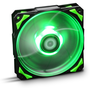 Nox Hummer H-Fan LED Verde 120mm