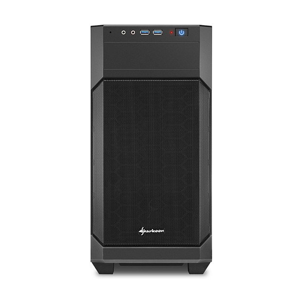 SHARKOON V1000 Mini Tower PC Negro micro ATX Mini-ITX Metal 155mm CPU 400mm GPU