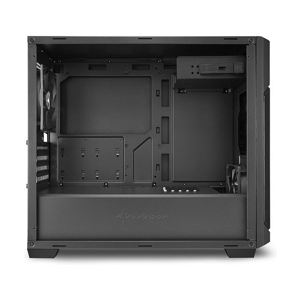 SHARKOON V1000 Mini Tower PC Negro micro ATX Mini-ITX Metal 155mm CPU 400mm GPU