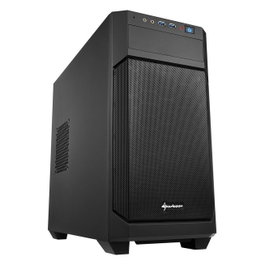 SHARKOON V1000 Mini Tower PC Negro micro ATX Mini-ITX Metal 155mm CPU 400mm GPU