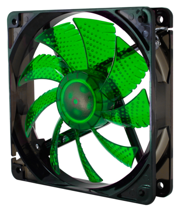Nox Coolfan 120 LED Verde Nox Coolfan 120 LED Verde