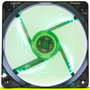 Nox NXCFAN120LG Ventilador Coolfan 120 LED Verde 12cm Silencioso Alto Flujo de Aire 1200 RPM 40.5 CFM