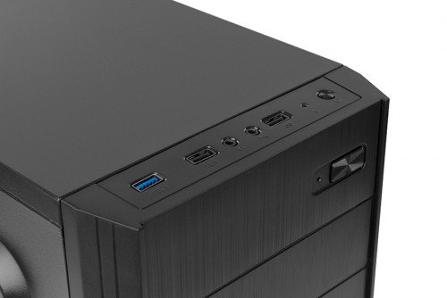 NOX LITE010 Semitorre con Fuente de Alimentación 500W Negro NOX LITE010 Semitorre con Fuente de Alimentación 500W Negro