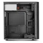 NOX Caja Semitorre Nox Lite010 (NXLITE010) con Fuente ATX 500W - Torre ATX Negra con Ventiladores 120mm