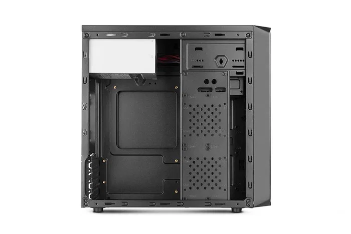 NOX Lite LITE030 Caja PC Mini-Tower Negro Micro-ATX con Fuente 500W USB 3.0, Compatible con Gráficas 315mm y 4 SSD