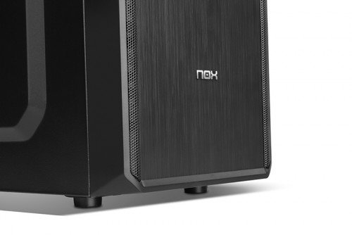 NOX LITE030 Mini Torre con Fuente de Alimentación 500W Negro