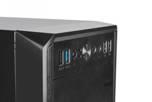 NOX LITE030 Mini Torre con Fuente de Alimentación 500W Negro