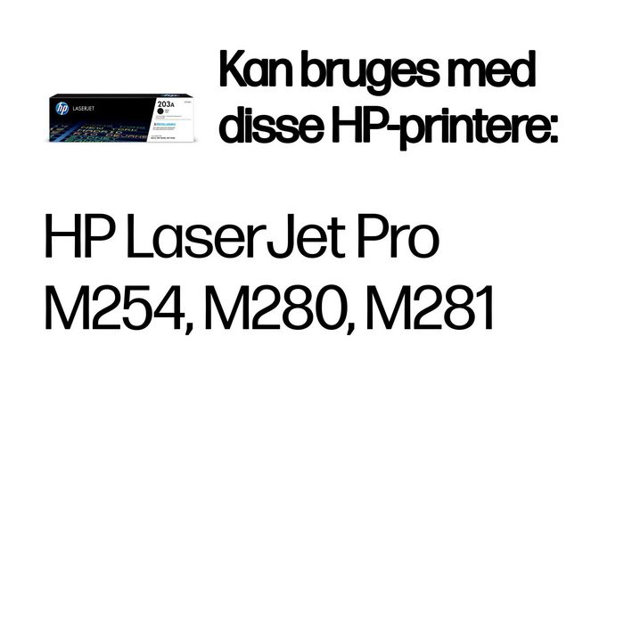 HP Cartucho de tóner original 203A negro CF540A HP Cartucho de tóner original 203A negro CF540A
