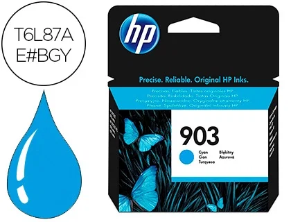 HP 903 Cartucho de Tinta Cian (T6L87AE)