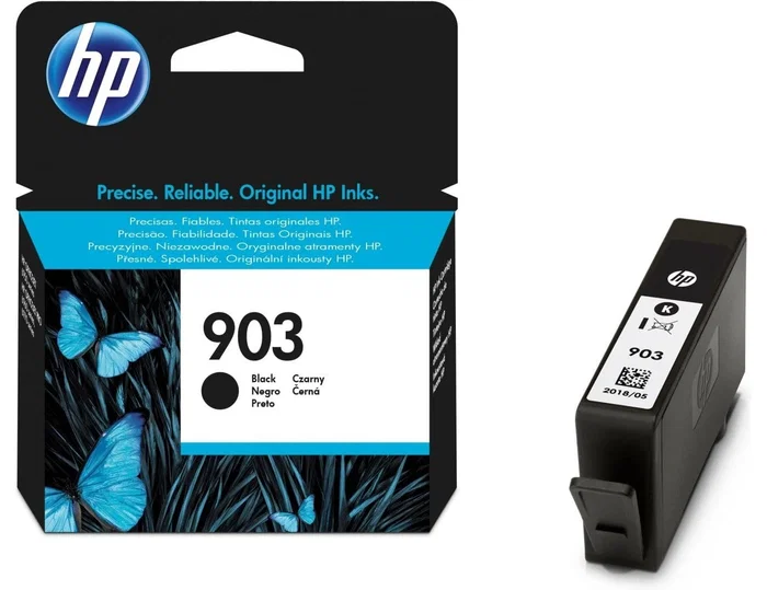 HP Cartucho de Tinta Original 903 Negro (T6L99AE) HP Cartucho de Tinta Original 903 Negro (T6L99AE)