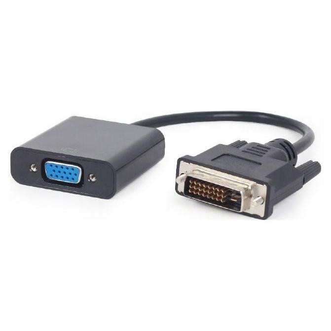GEMBIRD Adaptador de cable de vídeo DVI-D a VGA (D-Sub) A-DVID-VGAF-01 Negro