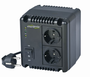 EnerGenie EG-AVR-1001 regulador de voltaje 2 salidas AC Negro