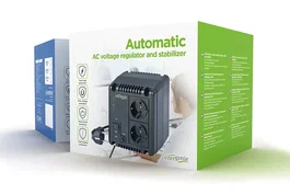 Gembird EnerGenie EG-AVR-1001 Regulador de Voltaje 600W 2 Salidas AC