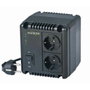 EnerGenie EG-AVR-1001 regulador de voltaje 2 salidas AC Negro