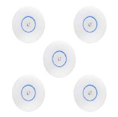 Ubiquiti UAP-AC-PRO UniFi AC Pro Access Point, Doble Banda 3x3 MIMO 802.11ac, PoE 802.3af/at, para Interior y Exterior, Kit de Montaje Incluido
