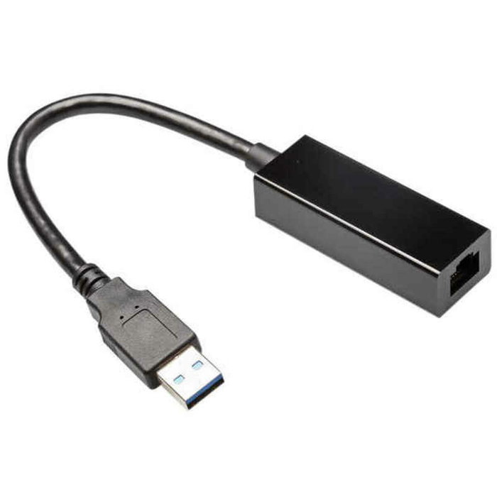 Gembird Adaptador USB 3.0 a Ethernet RJ45 Negro NIC-U3-02