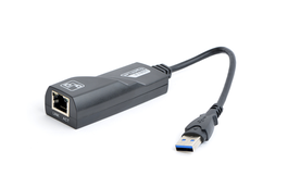 Gembird Adaptador USB 3.0 a Ethernet RJ45 Negro NIC-U3-02