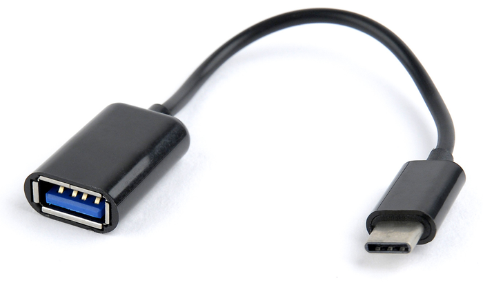 GEMBIRD AB-OTG-CMAF2-01 Cable USB C a USB A Negro 0,2 m