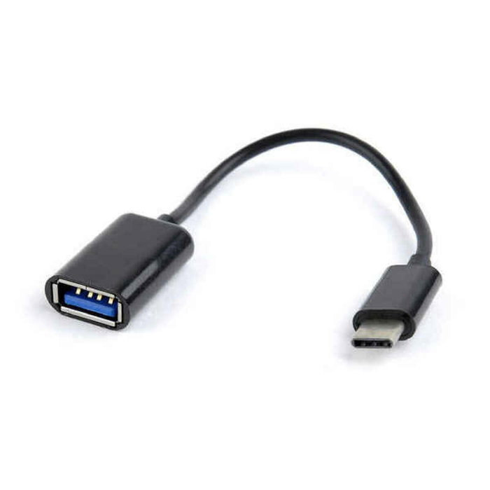 Gembird Cable OTG USB 2.0 Tipo-C a USB Tipo-A Negro 0,20 m