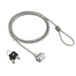 Gembird LK-K-01 Cable Antirrobo Plata 1,80 m