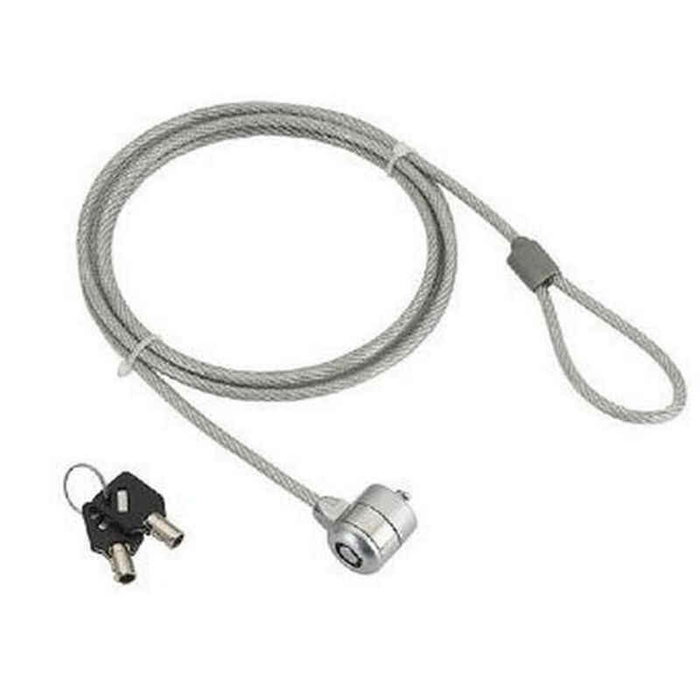Gembird LK-K-01 Cable Antirrobo Plata 1,80 m